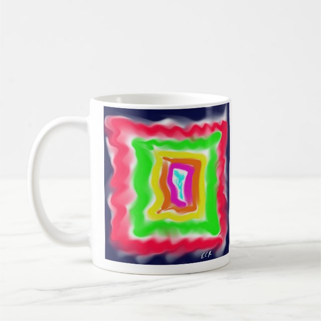 Impressionistisk konst kaffemugge kaffemugg (Vänster)