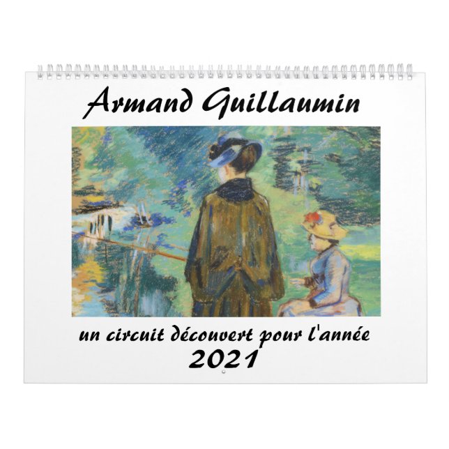 Impressionistisk konstkalender - Armand Guillaumin Kalender (Omslag)