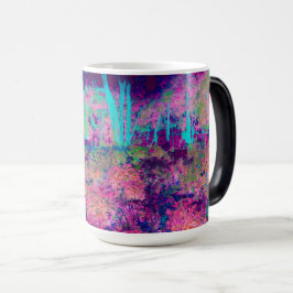 Impressionistisk Lila och Shock rosa i landskapet Magisk Mugg