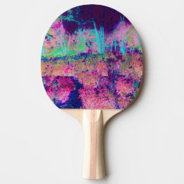 Impressionistisk Lila och Shock rosa i landskapet Pingisracket