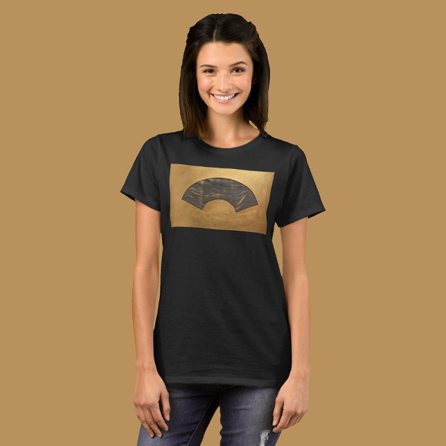 Impressionistisk målad fläkt i ett månbelyst hav. t shirt (Skapare uppladdad)