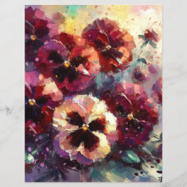 Impressionistisk målning av Blommigten Maron Pansi