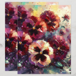 Impressionistisk målning av Blommigten Maron Pansi