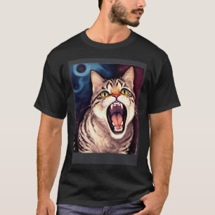 Impressionistiska katter för att skryta med kresio t shirt