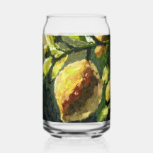 Impressionistiska leemons Hanging från Gren