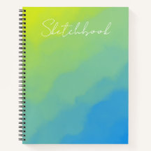 Impressionistiskt gradient skissbok