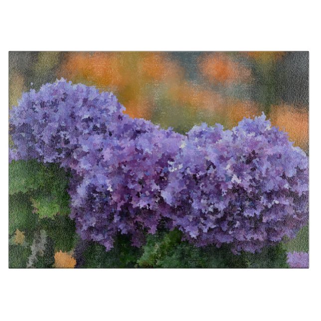 Impressionistiskt Hydrangea Cittboard (Framsidan)