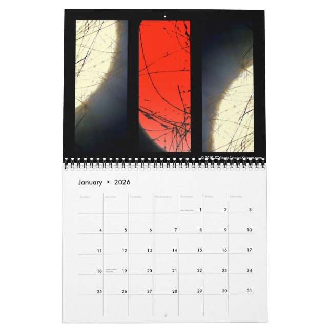 Impressionistmakro 2011 kalender (Jan 2026)