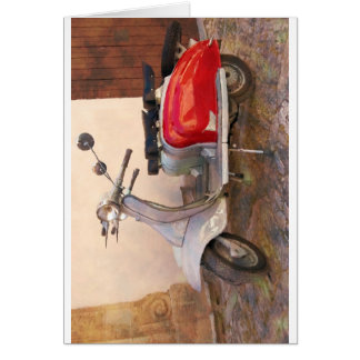 Impressitaly Lambretta Scooter Hälsningskort