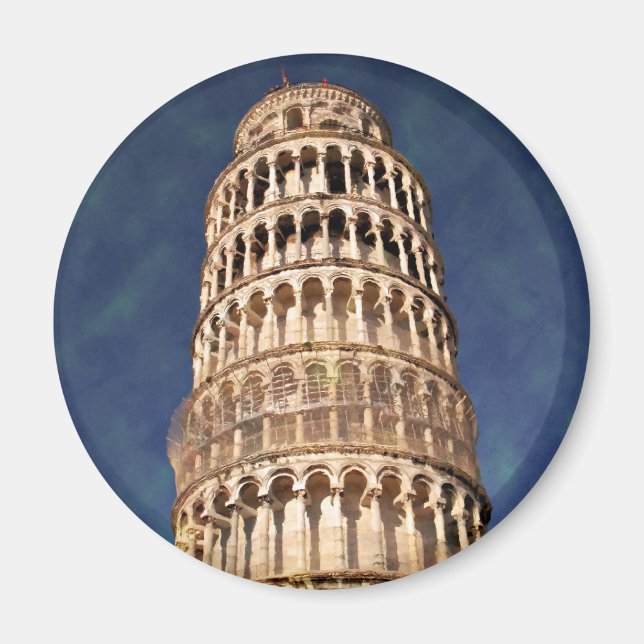 Impressitaly Pisa Torn Magnet (Framsidan)