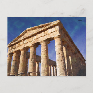 Impressitaly Segesta Temple Vykort
