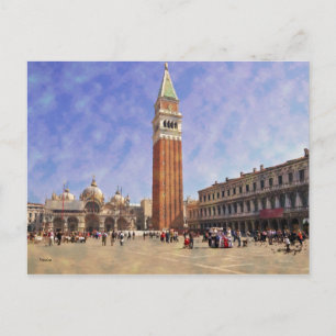 Impressitaly Venezia Piazza San Marco Vykort