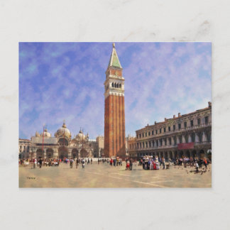 Impressitaly Venezia Piazza San Marco Vykort