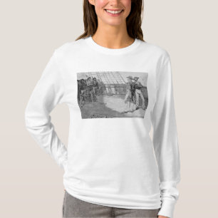 Impressment av amerikansjömän tee shirt