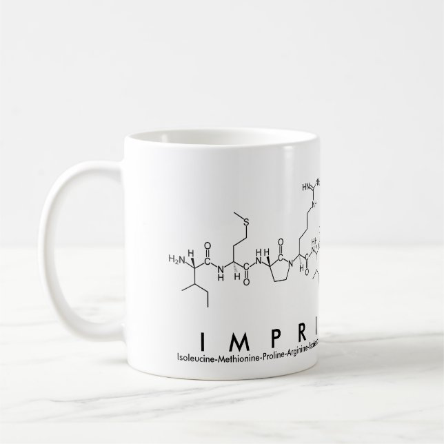 Imprint peptide ord mugg (Vänster)