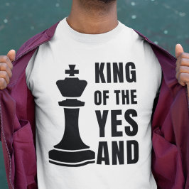 IMPROV Chess KUNG OF THE YS AND T Shirt