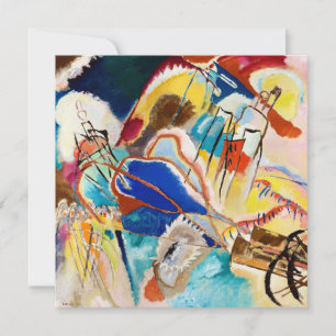 Improvisation 30 (Kanoner) av Wassily Kandinsky Inbjudningar