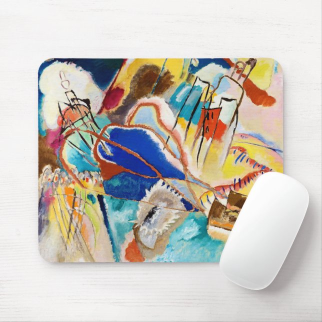 Improvisation 30 (Kanoner) av Wassily Kandinsky Musmatta (Med mus)