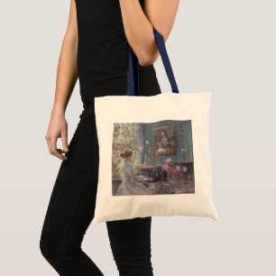 Improvisation av Frederick Childe Hassam Tygkasse