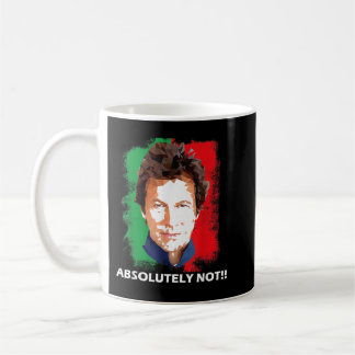 Imran Khan Absolut inte PTI Pakistans premiärminis Kaffemugg
