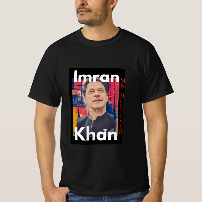 IMRAN KHAN FRÅN MK T SHIRT (Framsida)