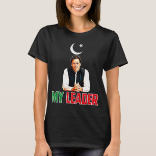 Imran Khan Min ledare Pakistan PTI Party Support f T Shirt