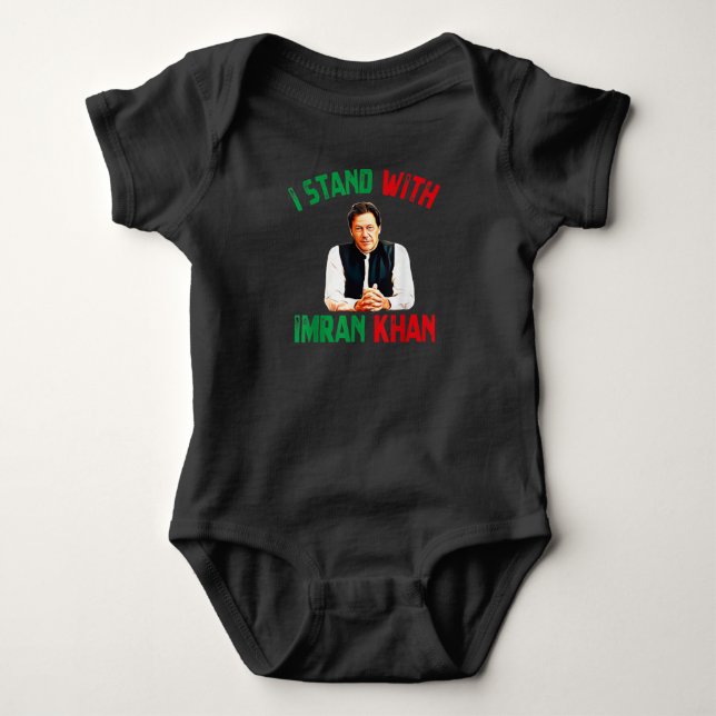 Imran Khan PTI Party Pakistan Support t-shirt (Framsida)