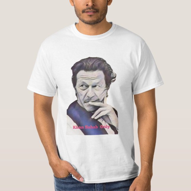 imran khan pti t shirt (Framsida)