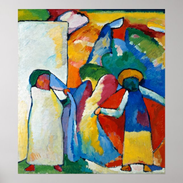 Imreservation 6 (afrikansk), Kandinsky 1909 Poster (Framsidan)