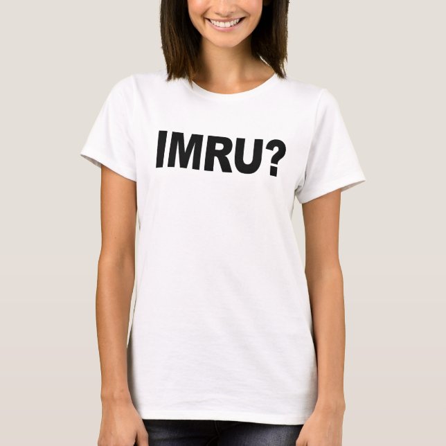 IMRU T SHIRT (Framsida)