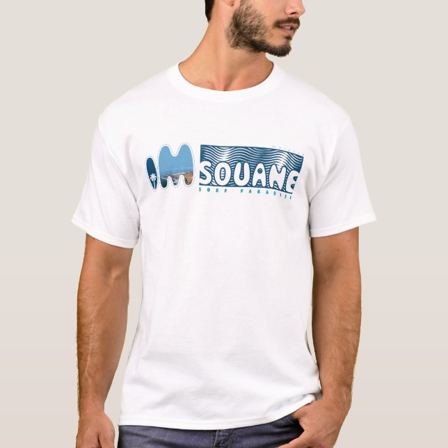 IMSOUANE SURF PARADISE T SHIRT (Framsida)