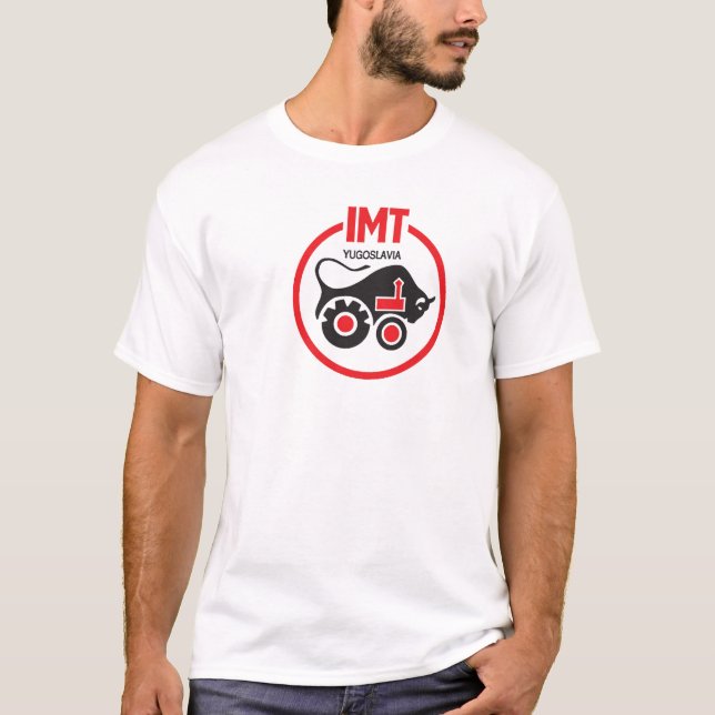 IMT Traktor Jugoslavien T-shirt (Framsida)