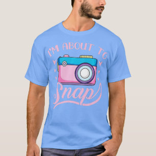 ImTo Snap Photograf Camera G T Shirt