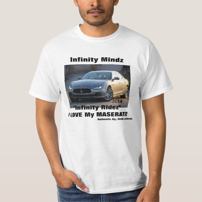 iMz"Maserati" annons Tee Shirt (Framsida)