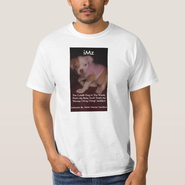 iMz "pengar Ching Ching Jack$on ", T-shirt (Framsida)