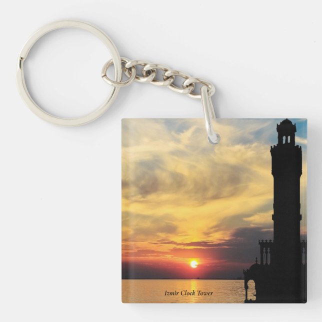 Imzir Clock Torn Sunset, Turkiet (Framsidan)