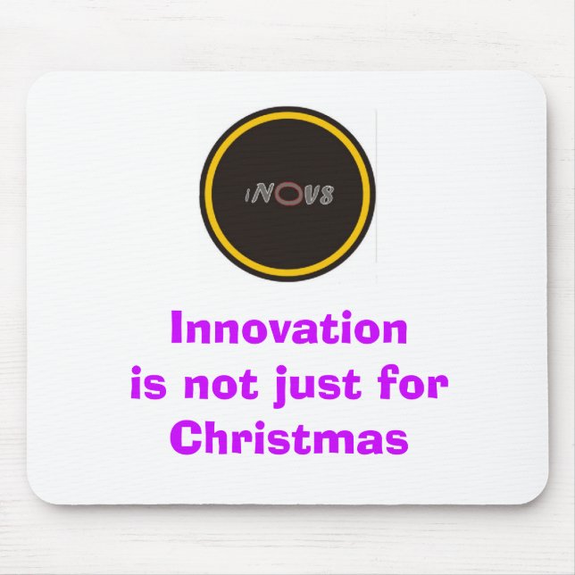 in0v8 innovation är inte precis för jul musmatta (Framsidan)