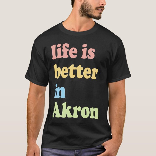 In Akron, OH T Shirt (Framsida)