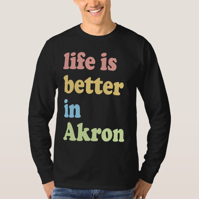 In Akron, OH T Shirt (Framsida)