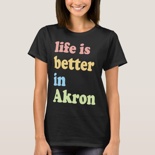 In Akron, OH T Shirt (Framsida)