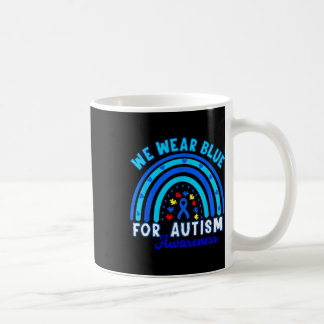 In April We Wear Blue Autism Awareness Kid Women M Kaffemugg