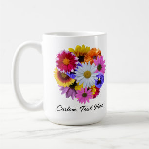 In Bloom - Round Blommigt Bouquet Kaffemugg