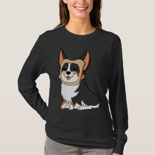 In Bread Corgi Black T Shirt