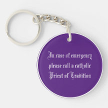 in case of emergency call a cathol priest