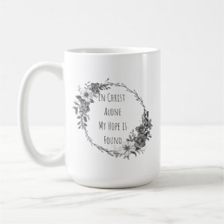 In Christ Alone Coffee Mug Kaffemugg