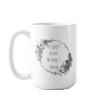 In Christ Alone Kaffe Mugg