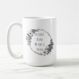 In Christ Alone Kaffe Mugg