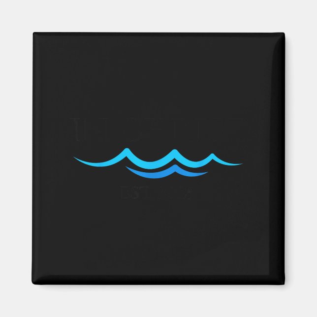 In Christ Baptism New Believer Confirmation Milest Magnet (Framsidan)