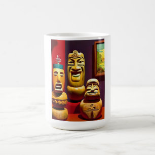 In-door Tiki Life Ken Gage Art Kaffemugg