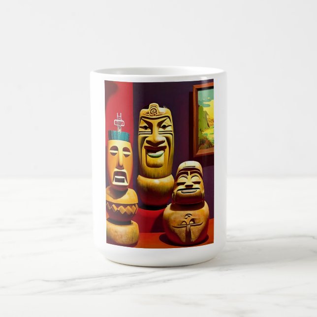 In-door Tiki Life Ken Gage Art Kaffemugg (Center)